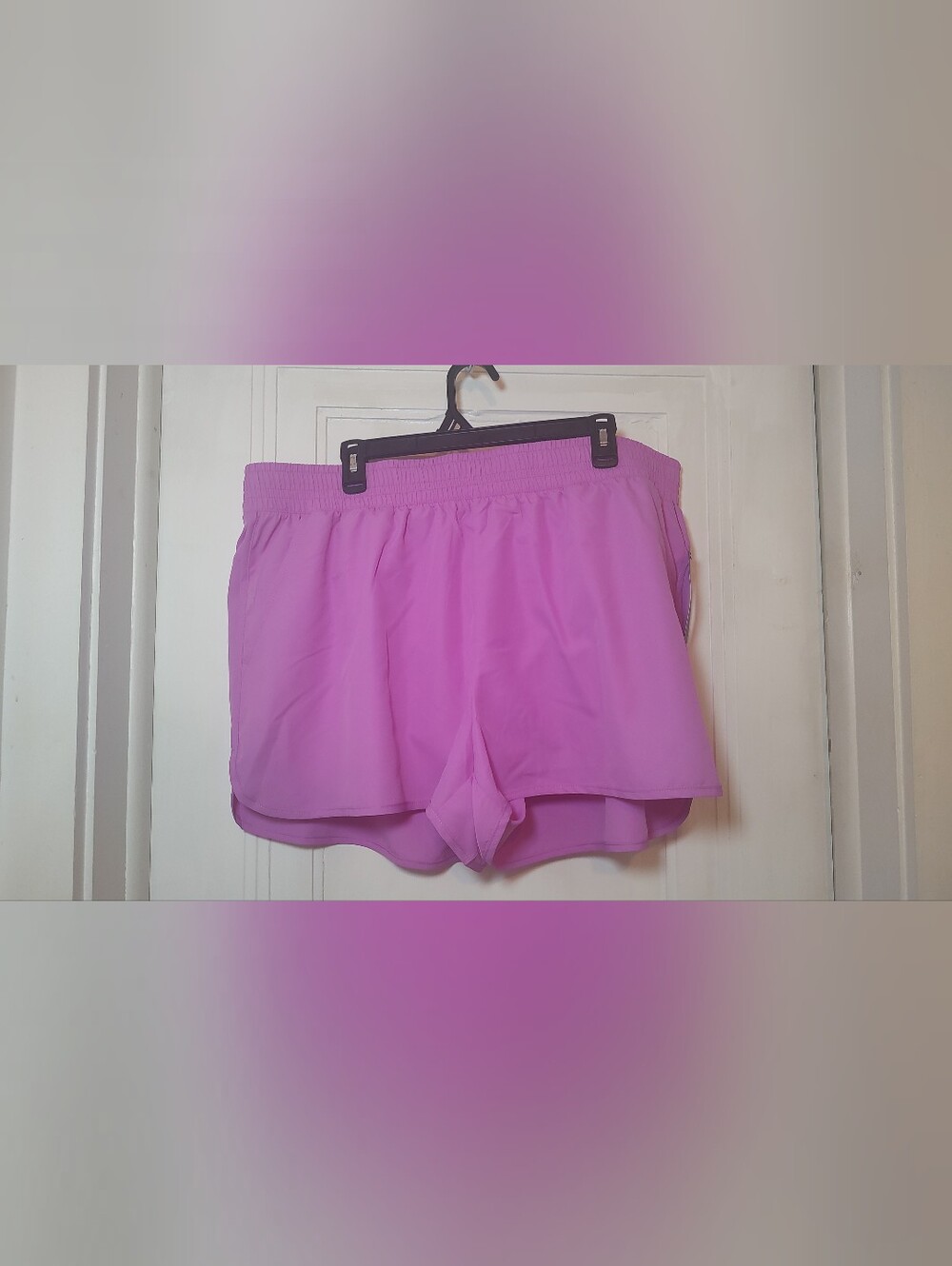Athletic Works Women's Size XXXL (22) Core Running Shorts Fluer Pink
